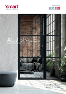 Aluspace internal doors