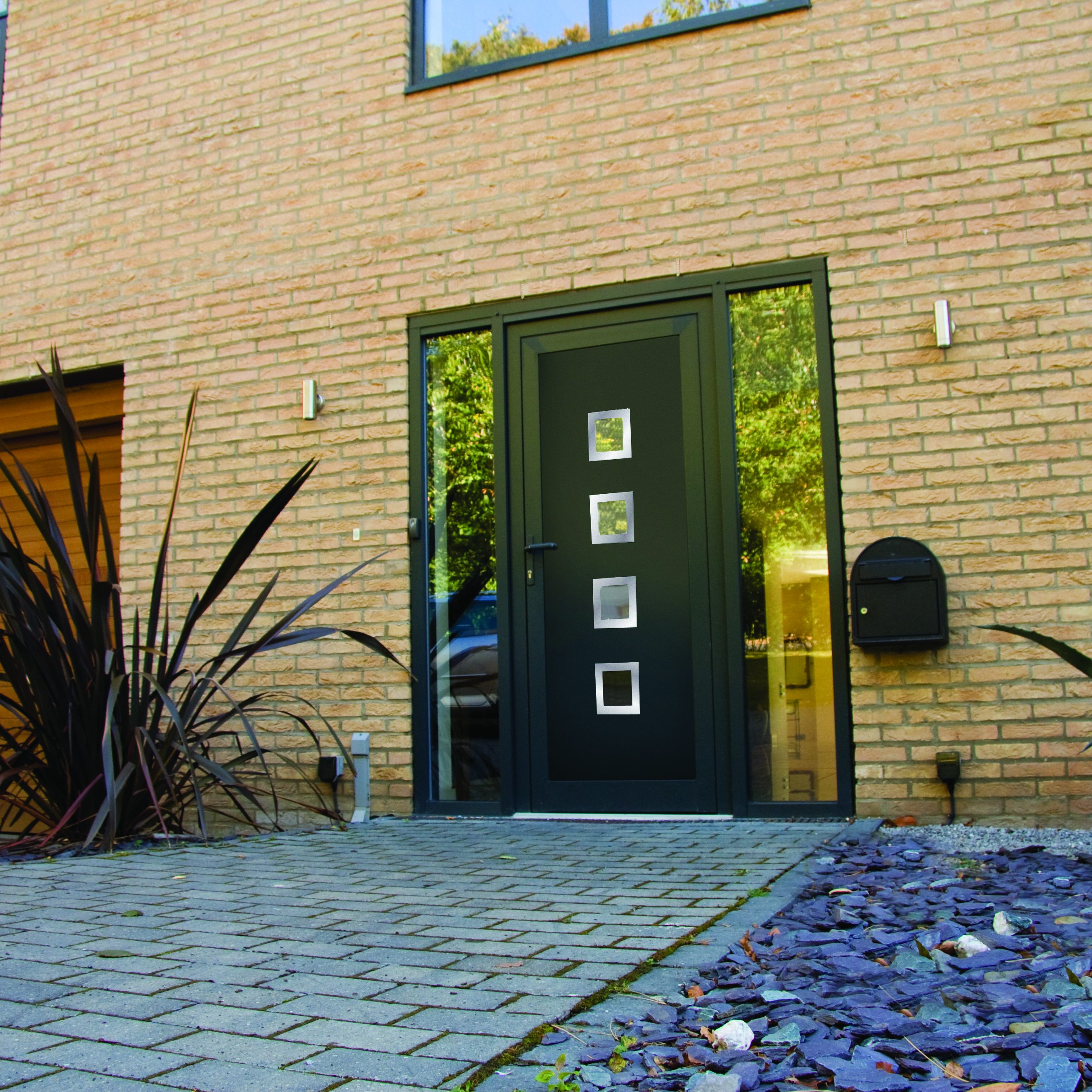 modern external door