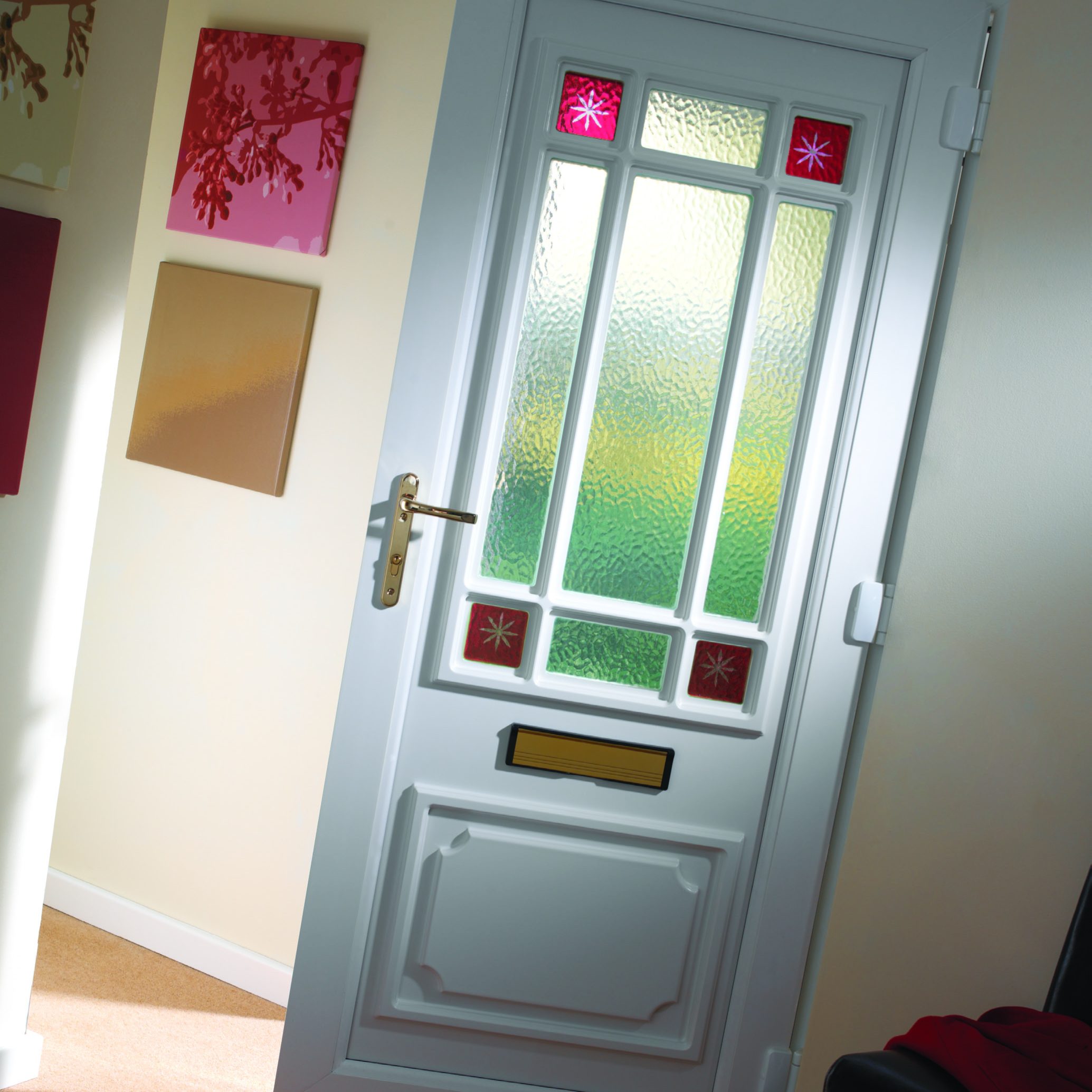 Seville One Corner Red Stars