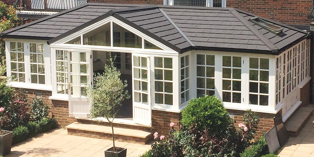 Infil Blog Header – Warm Roofs warm conservatory roof with glazed doors and windows