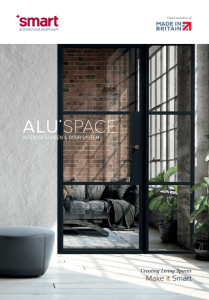 Aluspace internal doors