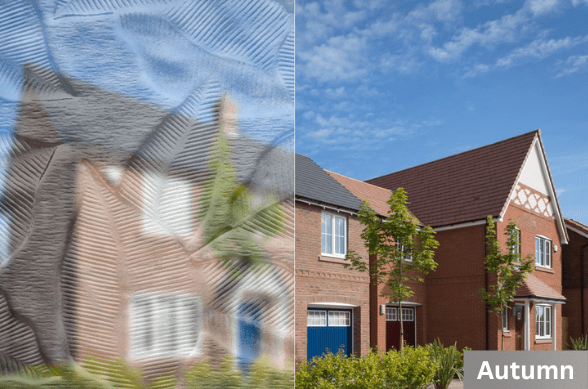 Pilkington decorative glass - Autumn