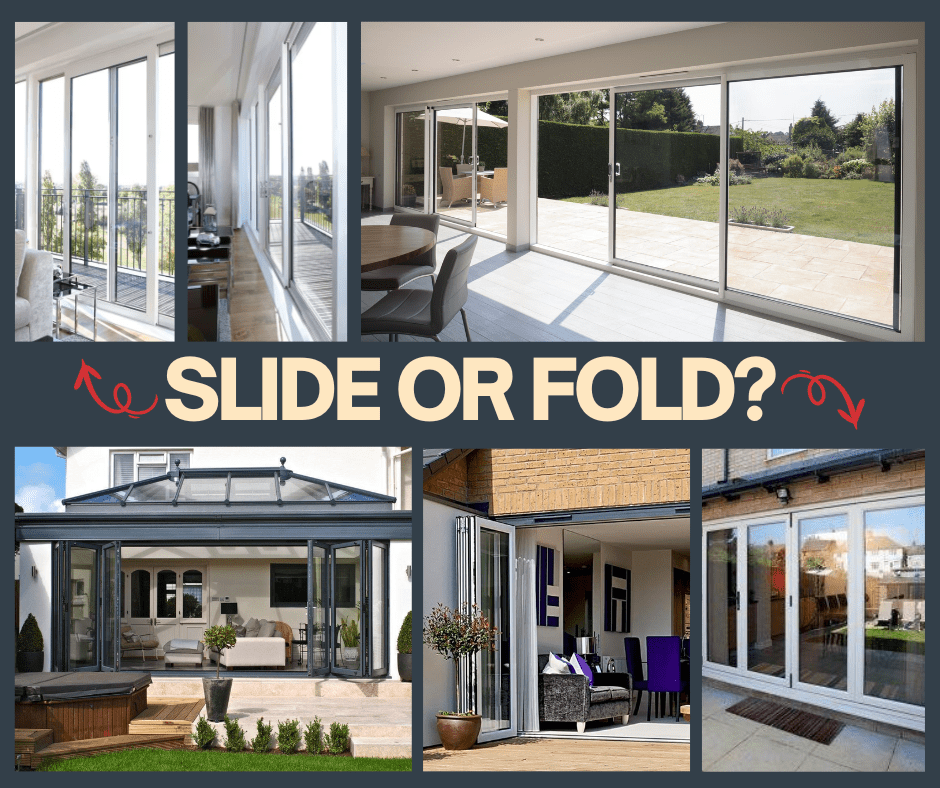 Slide or Fold? How to choose between sliding doors and bifold doors