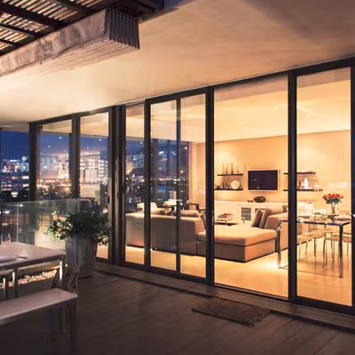 Sliding patio door